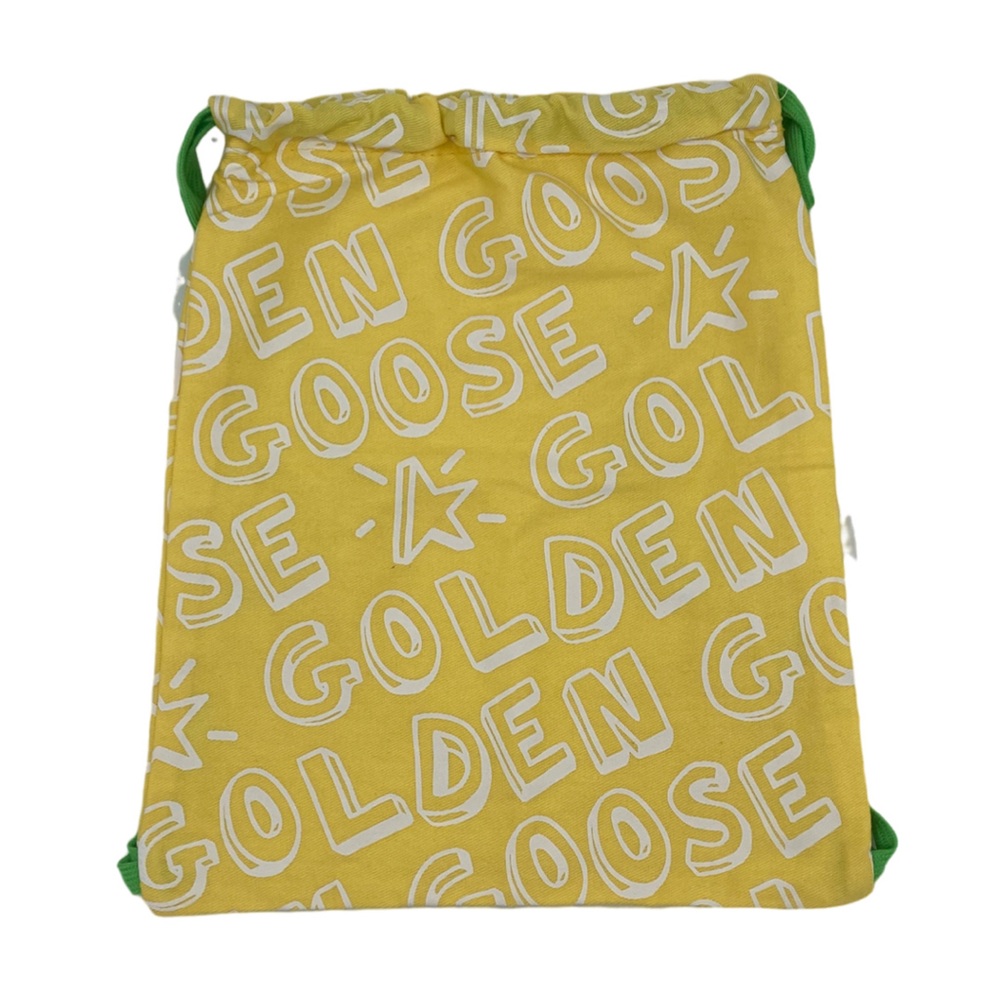 Golden Goose Kids Drawstring Backpack - 9”W x 10" H - Qty 1